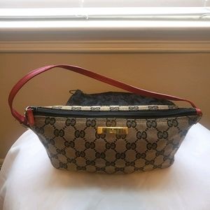 Vintage Gucci Monogram Pouchette